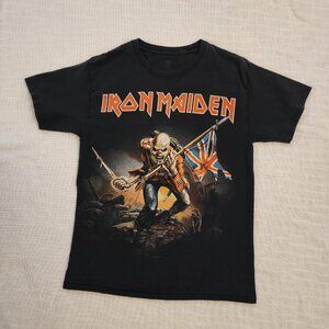 Iron Maiden The Trooper Eddie  M Large Black Classic Metal Tee-Shirt A285